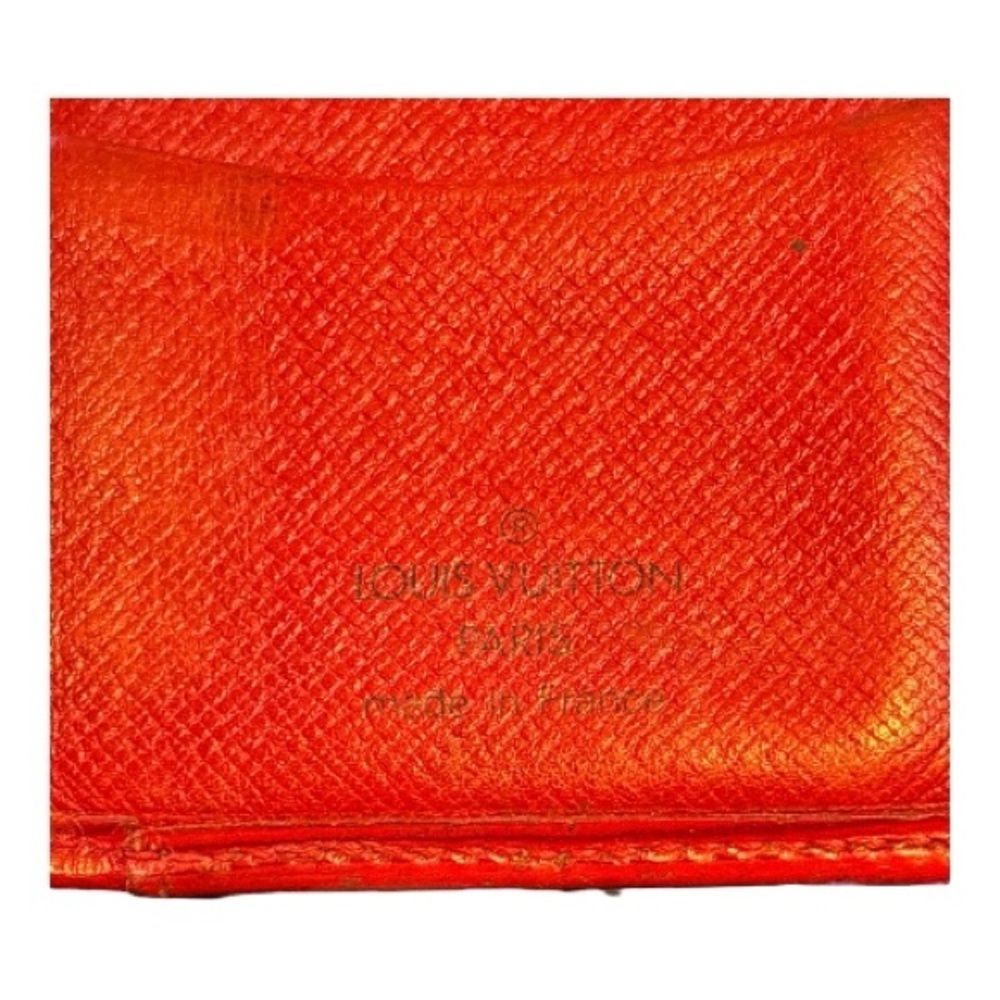 Louis Vuitton Red Epi Card Holder Wallet Vintage - Picture 5 of 10